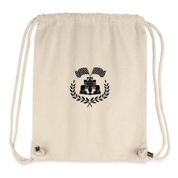 Sportpreis Lorbeerkranz Autorennen Autokranz - Stanley/Stella recycelter Gym Bag - Naturweiß - Vorne