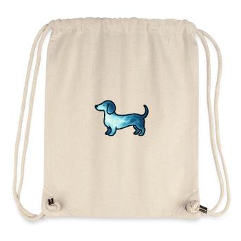 Soul Animal and Guardian Being: Dachshund - Stanley/Stella Recycled Gym Bag - natural - Front