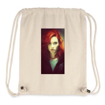 Red - Stanley/Stella Recycled Gym Bag - natural - Front