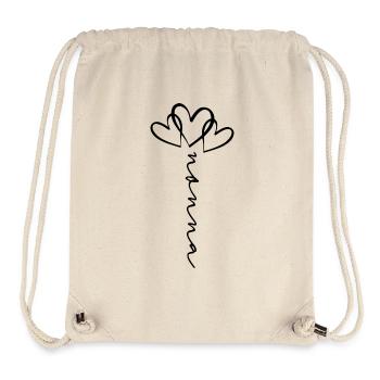 Nonna Scripture Heart Flower - Stanley/Stella Recycled Gym Bag - natural - Front