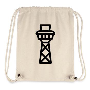 Control Tower - Stanley/Stella Recycled Gym Bag - natural - Front