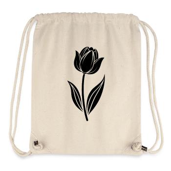 Tulpe - Stanley/Stella recycelter Gym Bag - Naturweiß - Vorne