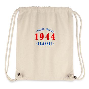 1944 Jahrgang - Stanley/Stella recycelter Gym Bag - Naturweiß - Vorne