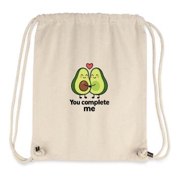 Avo Love Motivation Gift - Stanley/Stella Recycled Gym Bag - natural - Front