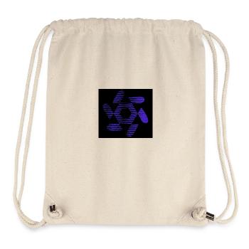 DESIGN. ART. PAPA. MAMAN. MODERNE. AFRIQUE. GEEK. - Sac à cordon recyclé Stanley/Stella - blanc naturel - Devant