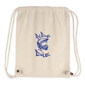 Ride or Die - Stanley/Stella Recycled Gym Bag - natural - Front