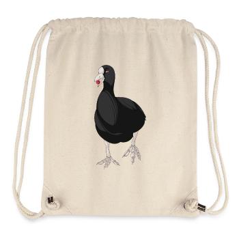 Coot With Boilie Funny Carp Fishing Design - Stanley/Stella Recycled Gym Bag - natural - Front