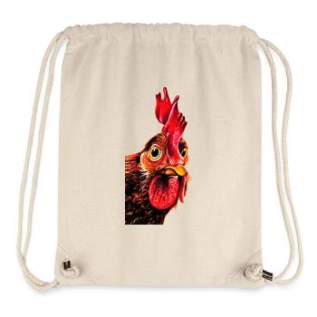 Rooster Herbert - Stanley/Stella Recycled Gym Bag - natural - Front