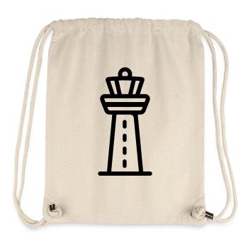 Control Tower - Stanley/Stella Recycled Gym Bag - natural - Front