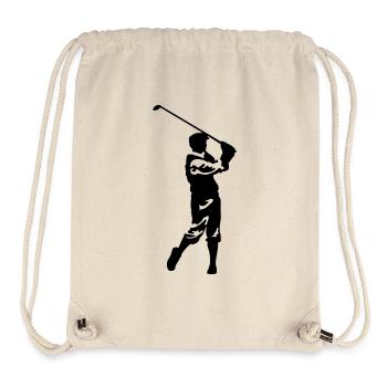 Golf - Sac à cordon recyclé Stanley/Stella - blanc naturel - Devant
