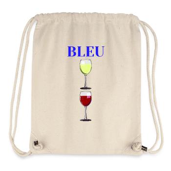 BLEU BLANC ROUGE ! (vin) - Sac à cordon recyclé Stanley/Stella - blanc naturel - Devant