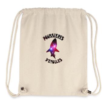 Stardust Shark - Stanley/Stella Recycled Gym Bag - natural - Front