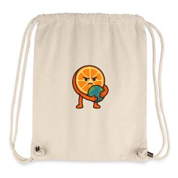 The Orange Protector - Stanley/Stella Recycled Gym Bag - natural - Front