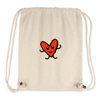 HEART. THANK YOU. MISTRESS. MASTER. THANK YOU MISTRESS. - Stanley/Stella Recycled Gym Bag - natural - Front