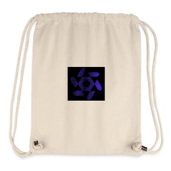 DESIGN. ART. AFRIQUE. GEEK. VINTAGE. GRAPHIQUE - Sac à cordon recyclé Stanley/Stella - blanc naturel - Devant