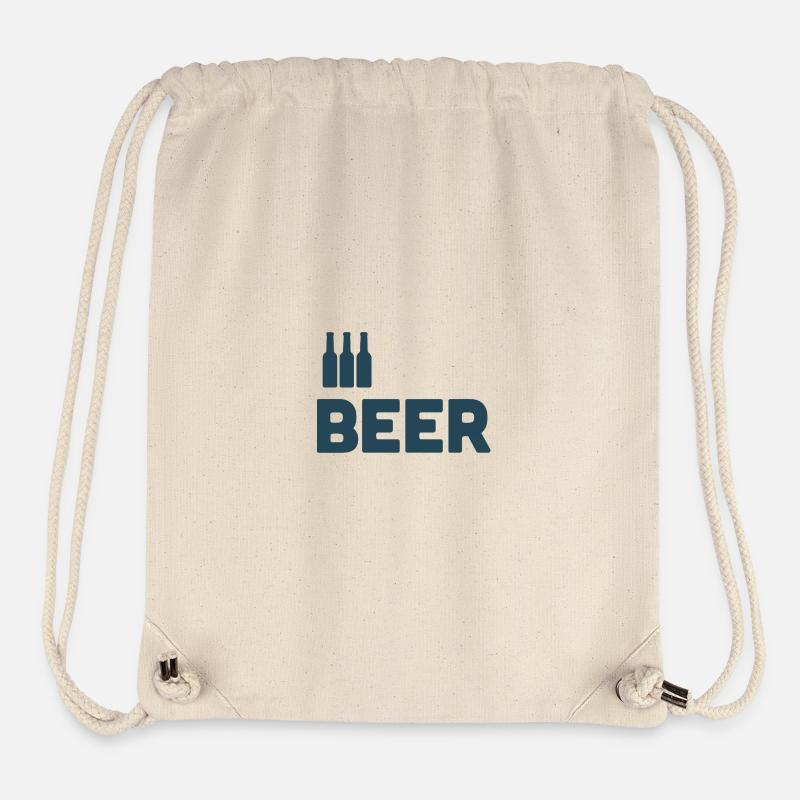 Beer Lovers - Stanley/Stella Recycled Gym Bag - natural
