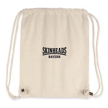 Skinheads - Bayern - Stanley/Stella recycelter Gym Bag - Naturweiß - Vorne