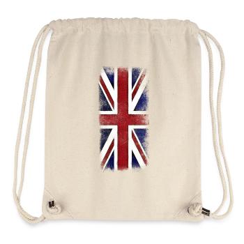 union jack - Sac à cordon recyclé Stanley/Stella - blanc naturel - Devant