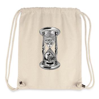 Memento Mori Sanduhr - Stanley/Stella recycelter Gym Bag - Naturweiß - Vorne