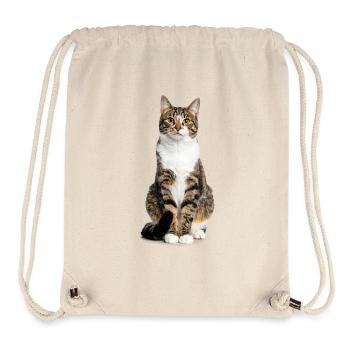 Mixed Tiger Cat - Good Pet Edition - Stanley/Stella recycelter Gym Bag - Naturweiß - Vorne