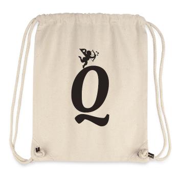 Q - Stanley/Stella Recycled Gym Bag - natural - Front