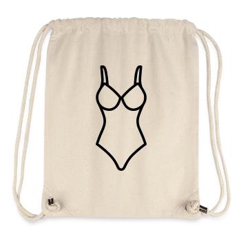 maillot de bain - Sac à cordon recyclé Stanley/Stella - blanc naturel - Devant