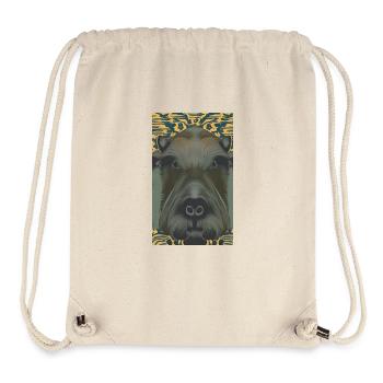 Comic Portrait of a Capybara - Stanley/Stella Recycled Gym Bag - natural - Front