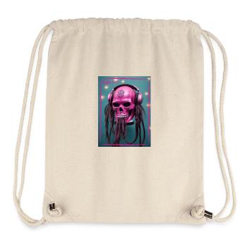 Kiss me - Stanley/Stella recycelter Gym Bag - Naturweiß - Vorne