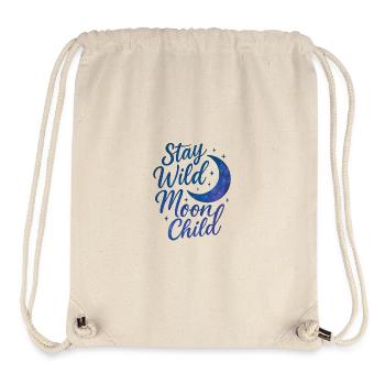 Séjour Wild Moon Child - Sac à cordon recyclé Stanley/Stella - blanc naturel - Devant