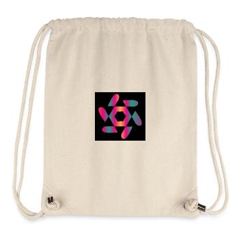 ART. DESIGN. GEEK. VINTAGE. GRAPHIQUE. MANGA - Sac à cordon recyclé Stanley/Stella - blanc naturel - Devant