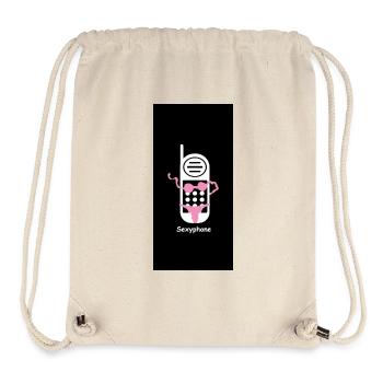 Sexy Smartphone - Stanley/Stella Recycled Gym Bag - natural - Front