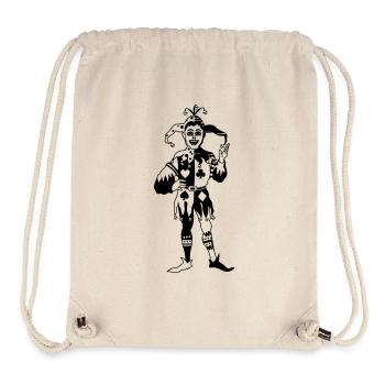Spielkarten-Joker - Stanley/Stella recycelter Gym Bag - Naturweiß - Vorne