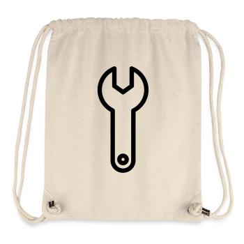 DIY-Schlüssel - Stanley/Stella recycelter Gym Bag - Naturweiß - Vorne