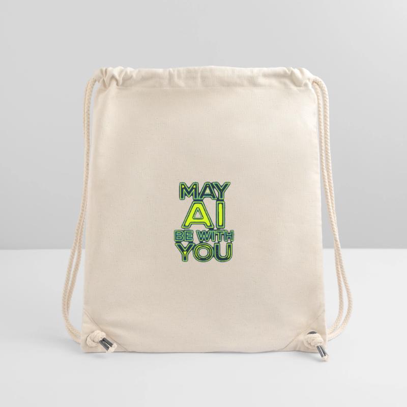 Que l’IA soit avec vous Neon Sac à cordon recyclé Stanley/Stella