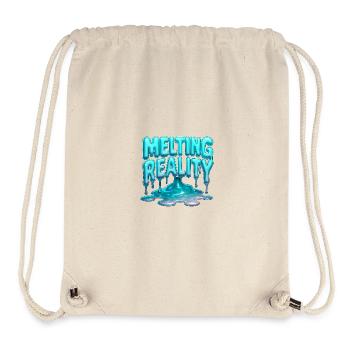 Melting Reality - Stanley/Stella Recycled Gym Bag - natural - Front