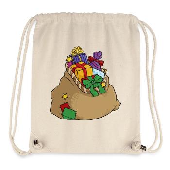 cadeaux Nikolaus Sack - Sac à cordon recyclé Stanley/Stella - blanc naturel - Devant