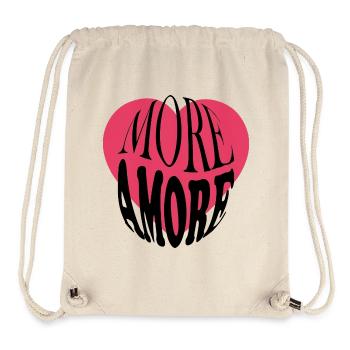 Amore - Love - Stanley/Stella Recycled Gym Bag - natural - Front
