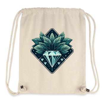 Blühender Diamant - Stanley/Stella recycelter Gym Bag - Naturweiß - Vorne