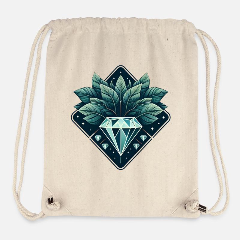 Blooming Diamond - Stanley/Stella Recycled Gym Bag - natural