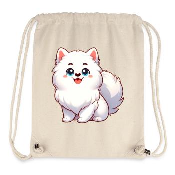 Spitz 4 - Stanley/Stella recycelter Gym Bag - Naturweiß - Vorne