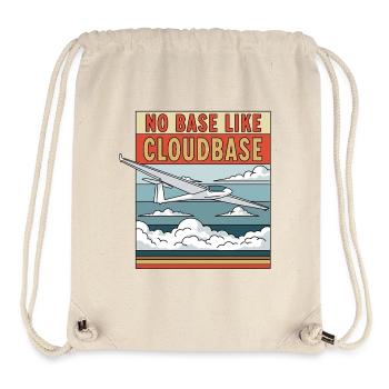 Pas de base comme Cloudbase - Sac à cordon recyclé Stanley/Stella - blanc naturel - Devant