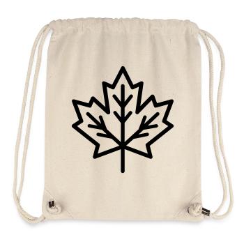 maple leaf - Stanley/Stella Recycled Gym Bag - natural - Front