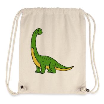 Dinosaure - Sac à cordon recyclé Stanley/Stella - blanc naturel - Devant