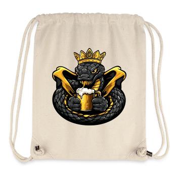Snake Cobra Beer King - Stanley/Stella Recycled Gym Bag - natural - Front