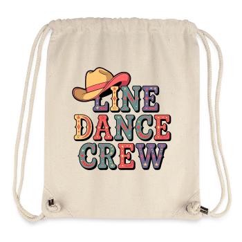 Équipe de danse en ligne - Sac à cordon recyclé Stanley/Stella - blanc naturel - Devant