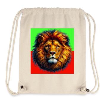 lion - Stanley/Stella Recycled Gym Bag - natural - Front