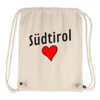Südtirol - Stanley/Stella recycelter Gym Bag - Naturweiß - Vorne