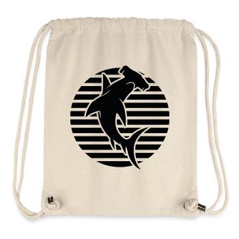 Hammerhead Shark, Diving - Stanley/Stella Recycled Gym Bag - natural - Front