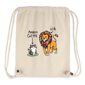 Andere Göttis - Götti Geschenk - Stanley/Stella recycelter Gym Bag - Naturweiß - Vorne