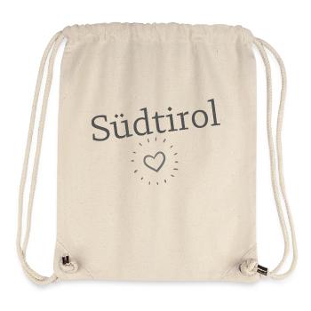 Tyrol du Sud - Sac à cordon recyclé Stanley/Stella - blanc naturel - Devant